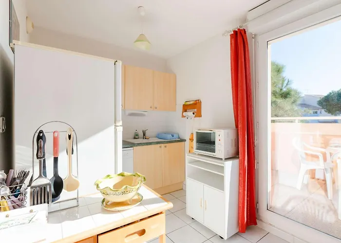 T4 Duplex 6 Pers, Balcon, Garage - - Fr-1-409-50 Нарбонн-Пляж