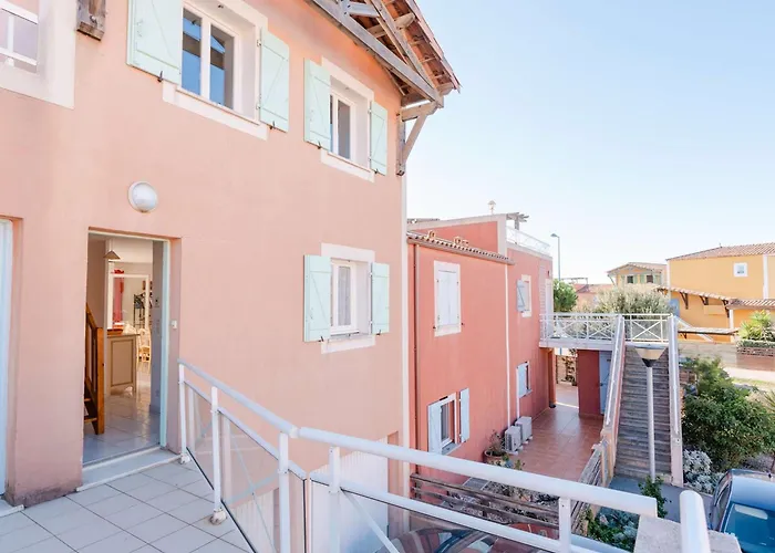 T4 Duplex 6 Pers, Balcon, Garage - - Fr-1-409-50 Апартаменты Нарбонн-Пляж