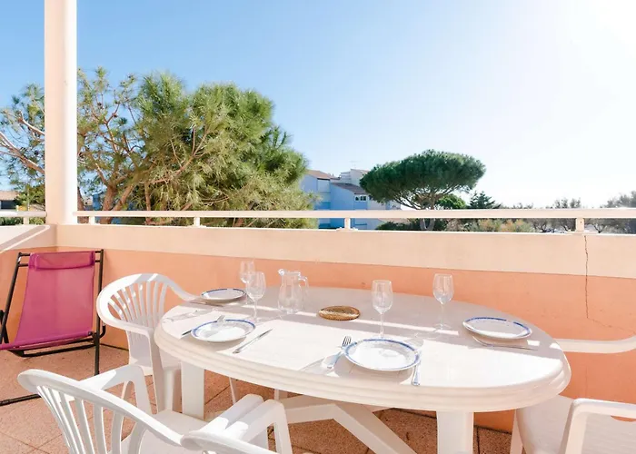 T4 Duplex 6 Pers, Balcon, Garage - - Fr-1-409-50 * Narbonne-Plage